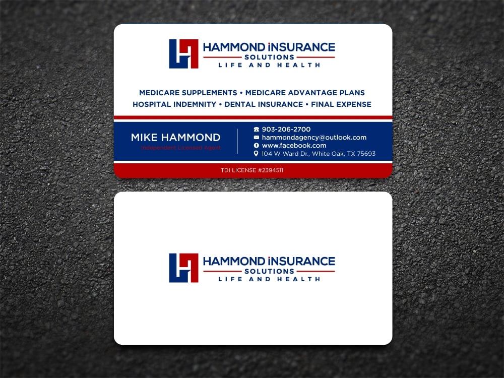 Hammond Insurance Solutions logo design by labo