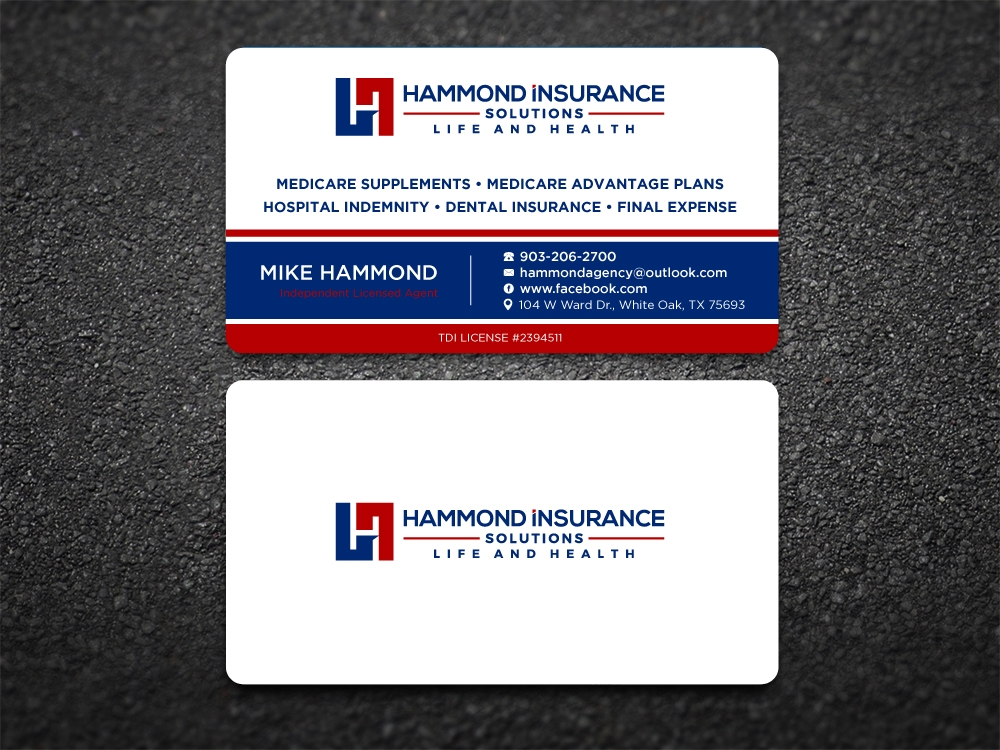Hammond Insurance Solutions brand identity design