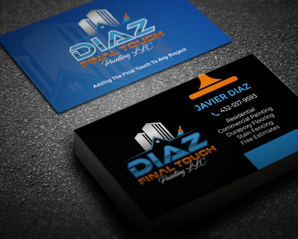 Diaz,Final Touch Painting LLC  logo design by Boomstudioz