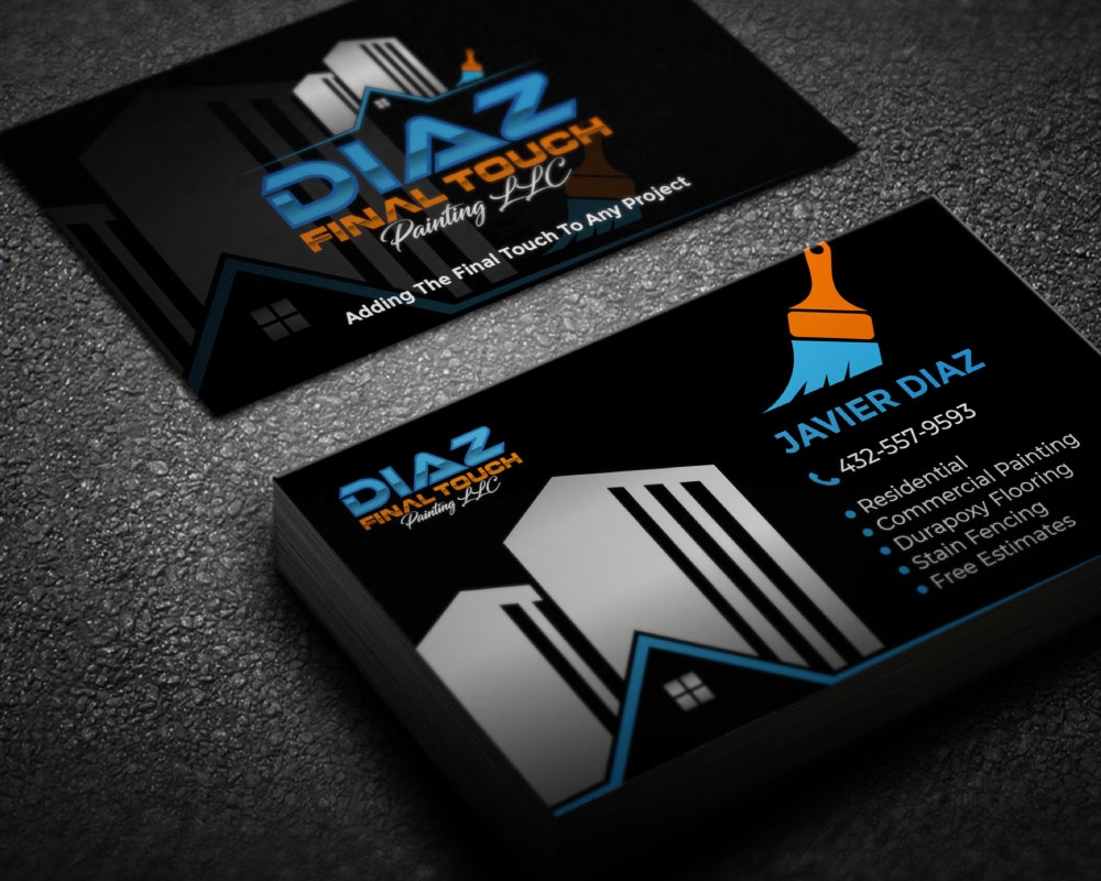 Diaz,Final Touch Painting LLC  logo design by Boomstudioz