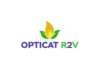 OptiCat R2V logo design by Marianne