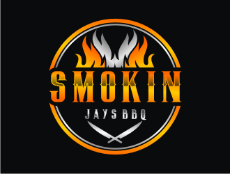 Smokin Jays BBQ logo design by bricton
