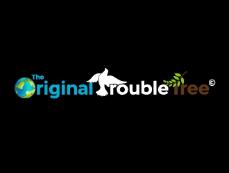 The Original Trouble Tree logo design by Marianne