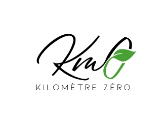Km 0        Kilomètre zéro logo design by jaize
