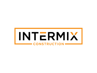 Intermix Construction logo design by denfransko