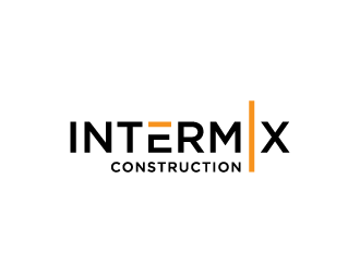 Intermix Construction logo design by denfransko