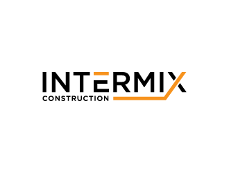Intermix Construction logo design by denfransko