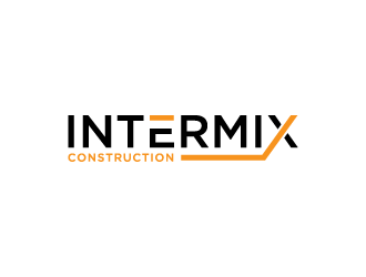 Intermix Construction logo design by denfransko