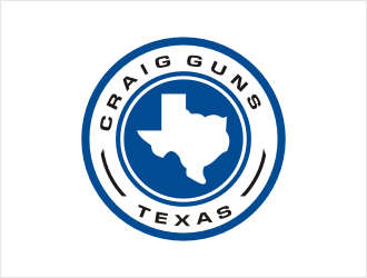 Craigs Guns logo design by bunda_shaquilla