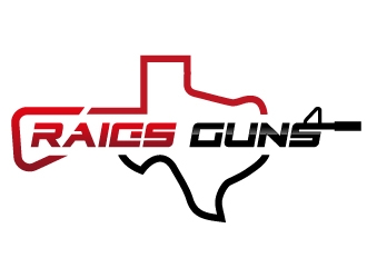 Craigs Guns logo design by MUSANG
