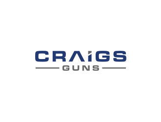 Craigs Guns logo design by bricton