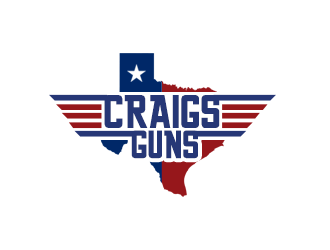 Craigs Guns logo design by ProfessionalRoy
