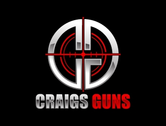 Craigs Guns logo design by J0s3Ph