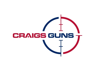 Craigs Guns logo design by excelentlogo