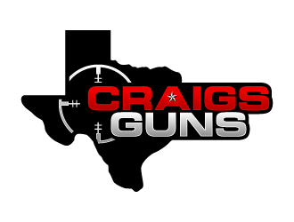 Craigs Guns logo design by lestatic22