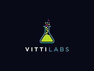 VittiLabs.com logo design by logolady