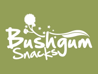 Bushgum Snacks logo design by AamirKhan
