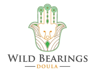 Wild Bearings Doula  logo design by MUSANG
