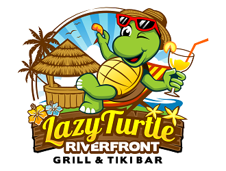 lazy turtle  logo design by haze