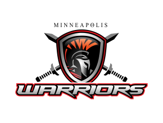 Minneapolis Warriors logo design by AisRafa
