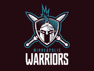 Minneapolis Warriors logo design by Cekot_Art