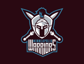 Minneapolis Warriors logo design by rokenrol