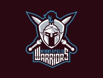 Minneapolis Warriors logo design by rokenrol