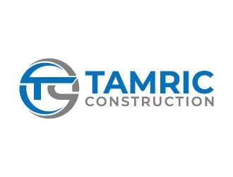 Tamric Construction  logo design by pixalrahul