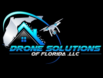 Drone solutions of florida .llc logo design by uttam