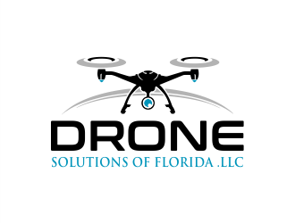 Drone solutions of florida .llc logo design by Gwerth