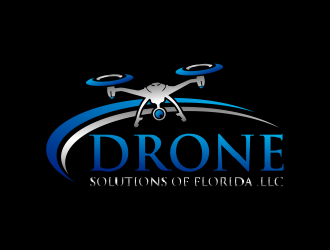 Drone solutions of florida .llc logo design by Gwerth