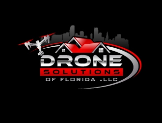 Drone solutions of florida .llc logo design by jaize