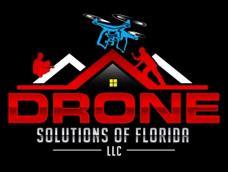 Drone solutions of florida .llc logo design by Suvendu
