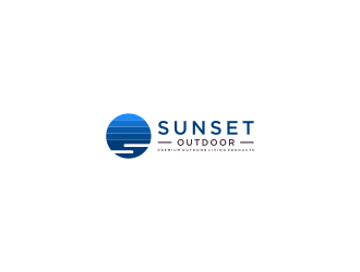 Sunset Outdoor logo design by haidar