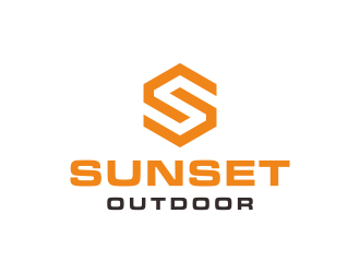 Sunset Outdoor logo design by p0peye