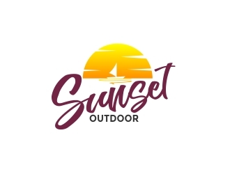 Sunset Outdoor logo design by onetm