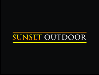 Sunset Outdoor logo design by vostre