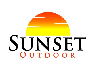 Sunset Outdoor logo design by AamirKhan