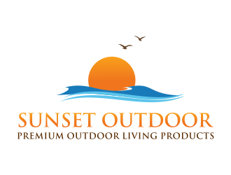 Sunset Outdoor logo design by aldesign