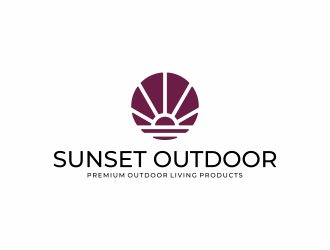 Sunset Outdoor logo design by Editor