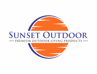 Sunset Outdoor logo design by Zeratu