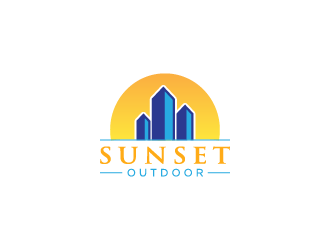 Sunset Outdoor logo design by Andri