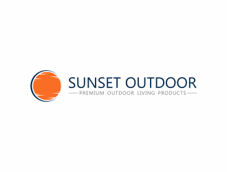 Sunset Outdoor logo design by Zeratu