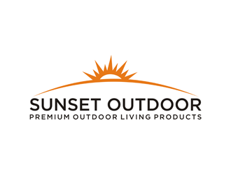 Sunset Outdoor logo design by clayjensen