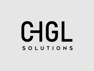 CHGL Solutions logo design by AisRafa