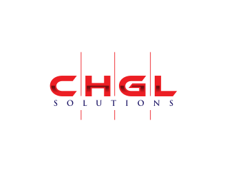 CHGL Solutions logo design by bluevirusee
