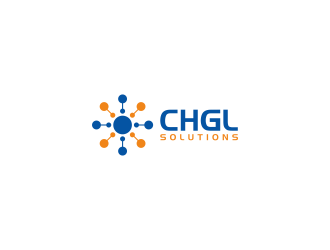CHGL Solutions logo design by RIANW