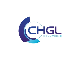 CHGL Solutions logo design by blink