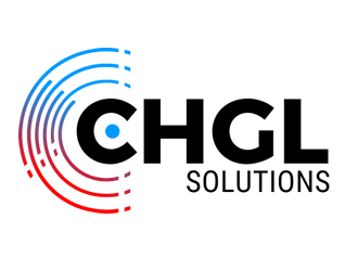 CHGL Solutions logo design by Coolwanz