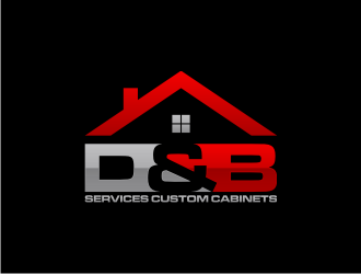 D & B SERVICES CUSTOM CABINETS logo design by blessings